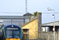 Nowadays all of the Waterford to Dublin trains are operated by the modern 22000 Class diesel railcars. Here, No.22336 is seen waiting at the down platfrom at Carlow with a Waterford bound service.