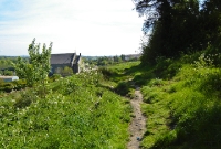 Another view along the former trackbed of the line leading to the Deepark coal mines at Castlecomer. Although the branch was closed in January 1963, the mines at Deepark continued in operation until the late 1960s.
