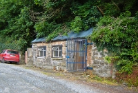 This was the former coal office at the Great Northern goods yard at Cavan Station.