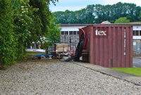 Another view of the single platform at the former Clones Station. The main buildings, dating from 1858, were once sited on this platform.