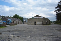 The stone built shed visible on the left was once the Armagh Railway&#39;s locomotive shed, which was no longer used after the formation of the GNR in 1876. This location just east of Clones Station is where the lines to Portadown and Dundalk diverged north and east respectivly.