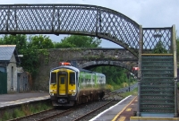 The more usual traction to be seen on the lightly used Limerick Jct to Waterford line are the 2700 Class railcars, one of which is seen arriving at Clonmel with a service to Waterford.