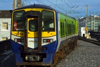Seen with its attractive front end commuter livery, 2600 Class railcar No.2614 heads away from platform 7 at Connolly while working a northbound service to Drogheda.