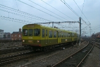 8100 Class DART unit No.8335 is still in its original green livery when see arriving at Connolly Station in early 2002, with a southbound service to Greystones. These German built units entered full service in 1984.