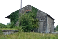 This is the goods shed at the Cavan end of Crossdoney Station, seen on previous images. The goods platform can be seen on the left.