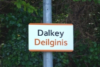 Dalkey, or Thorn Island to give the English translation of Deilginis, named after the off shore island near the town&#39;s harbour. It was the harbour further north at Dun Laoghaire that prompted the construction of the horse operated tramway from Dalkey quarry to be built.