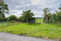 This is the site of the railway entrance to the Deerpark Colliery. The line continued straight ahead and beyond the gate was a run around loop. This was also the site of the weight bridge for the railway wagons.
