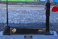 A reminder of the former freight presence here at the Docklands Station, built on the former Midland Great Western Railway yard which finally closed in 2005. Today freight traffic to the North Wall area is handled on the Alexandra Road tramway.
