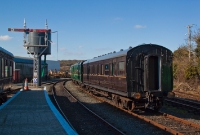 Seen following an excellent restoration is the ex Great Southern &#38; Western Railway&#39;s composite carriage No.1097, originally built at Inchicore Works in Dublin in 1923. The vehicle is owned by the Railway Preservation Society of Ireland and is loaned to the Downpatrick Railway.
