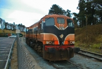 Locomotives are often stabled on the Navan branch at the south end of Drogheda Station, were 071 Class loco No.075 is seen. No.075 was built by General Motors at their US La Grange Illinois works in 1976, entering service with CIE in June 1977.