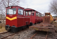 The C&#38;L&#39;s passenger train approaches Dromod Station having traversed a short section of the restored C&#38;L 3ft gauge line, which had closed completely in April 1959.