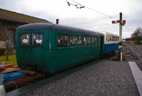 A view along the C&#38;L platform in October 2003. The semaphore signal on the right is very much like the original once located at end of the platform when the line was still open in the 1950s.
