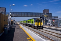 At this was the final product; 2800 Class railcar No.2804 stands at Dunboyne Station with an afternoon service to the Docklands Station in Dublin City.