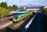 29000 Class No.29419 is seen stabled in the bay platform at the south end of Dundalk Station. Formely there was another bay platform on the &#39;down&#39; side serving the Enniskillen line.