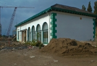This is the 1854 Dublin &#38; Wiclow Railwat station building at Dundrum, located on what was the former down platform. This station served as temporary terminus for the railway as it was extended north into Dublin City in the late 1850s.