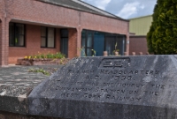 The ESB branch office in Dunmanway, which was built on the site of the former goods shed and yard on the down side of the station.