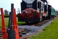 When Dunsandle signal cabin closed in 1926, it was replaced by this four lever ground frame, which has recently been cleaned up.