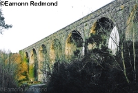 This is the other viaduct in the Durrow area, located east of the station. Unlike Ballyvoyle this is an original Waterford Dungarvan &#38; Lismore Railway structure. ©Eamonn Redmond