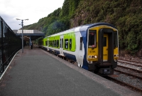 Railcar No.2726 leads this evening service to Rosslare Harbour, seen departing Waterford Station. This service over the South Wexford line has since been withdrawn.