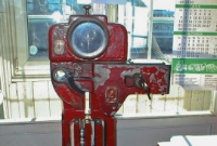 One of the token machines inside Waterford Central signal cabin, which can release signal tokens to Wateford West, Abbey Jct and the Barrow Bridge cabins.