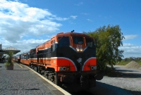 A freshly painted 071 Class locomotive No.072 stands at Wexford Station with a Dublin to Rosslare Harbour service.  No.079 was built by General Motors at La Grange Illinois USA in 1976, entering service the following year.