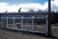 The RPSI&#39;s base utilises an ex NCC level crossing gate, that of Antrim Station, which was automated about 10 years ago.