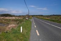 Woodlands Halt was located at a staggered cross roads the main N71 road between Schull &#38; Skibbereen. The line was closed by CIE in 1947, but was not lifted until 1953.