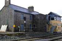 At the west end of Woodlawn is the former post office, conveniently sited beside the station on the down side of the line.